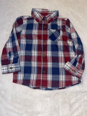 18m button down